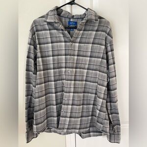 Apt 9 men’s gray flannel shirt